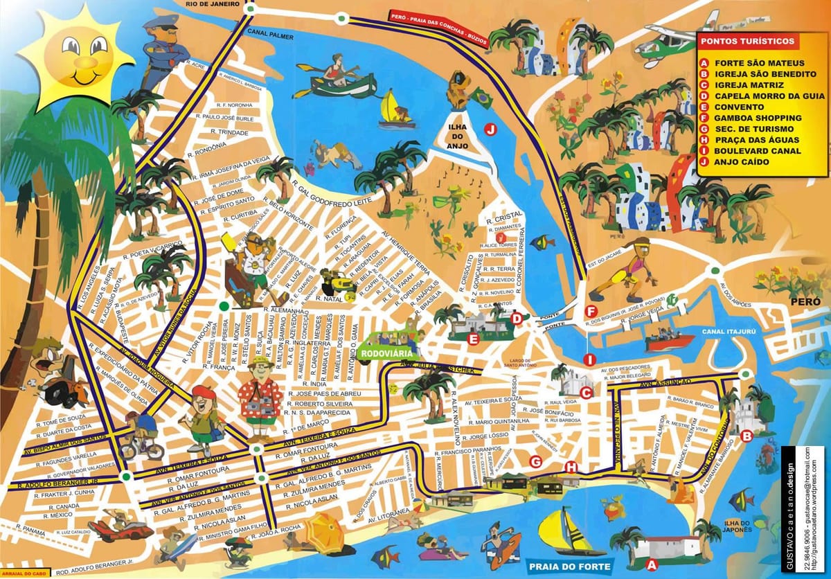 خريطة ريو دي جانيرو cruise port