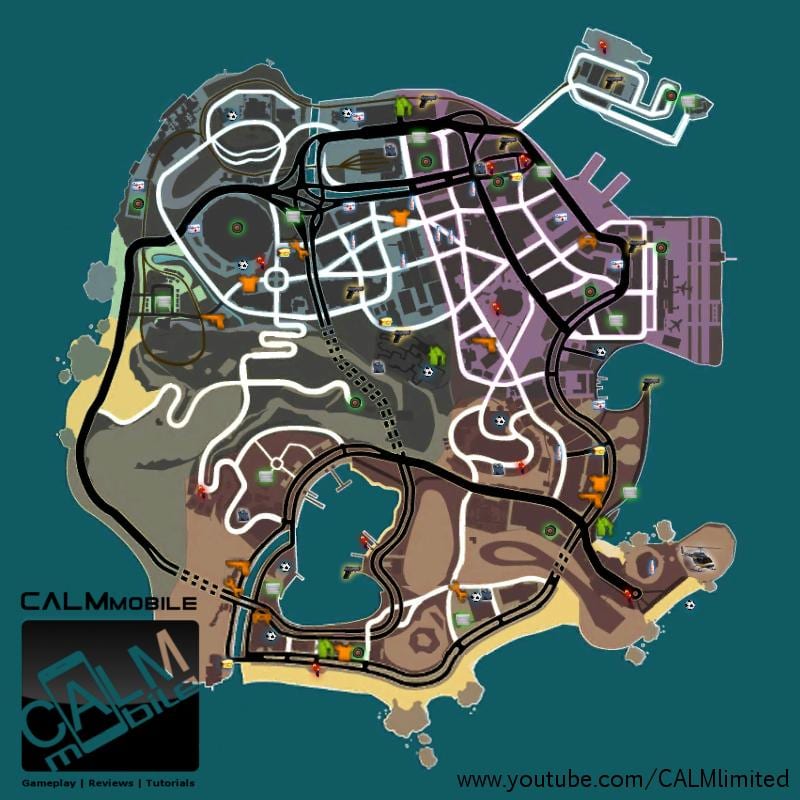 خريطة gangstar ريو